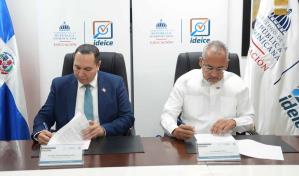 Ideice y el CND firman acuerdo para concientizar sobre uso de drogas en estudiantes