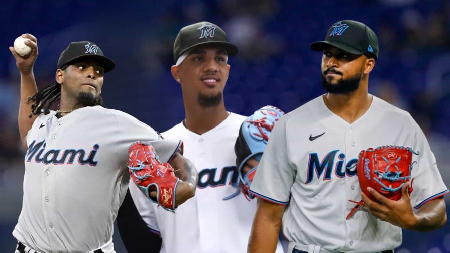 Trío dominicano impulsa a los Marlins de Miami