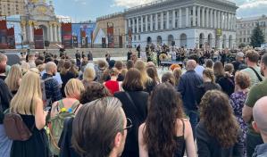 Ucrania despide a la periodista Viktoria Róshchina, torturada hasta la muerte en Rusia