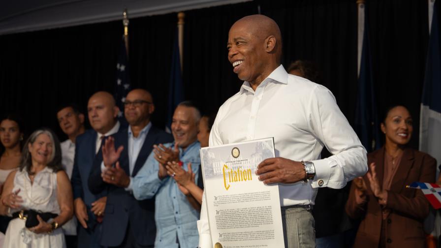 El alcalde de Nueva York, Eric Adams: Nací en Alabama, pero soy dominicano”