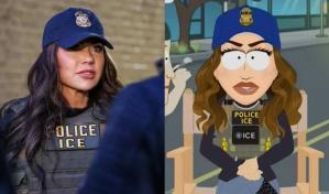 Kristi Noem responde a burla en South Park: Solo los extremistas hacen eso