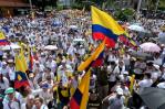 Marchas de apoyo a Álvaro Uribe movilizan a Colombia