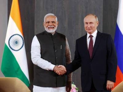 Narendra Modi tuvo una "buena" conversación con Vladímir Putin