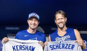 Kershaw tras victoria de Dodgers, dice que Scherzer lanza como cuando era más joven