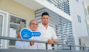 Presidente Abinader y ministro del Mived entrega 46 viviendas del Plan Familia Feliz en Arroyo Hondo