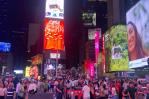 Así luce Times Square tras el tiroteo de la madrugada del sábado
