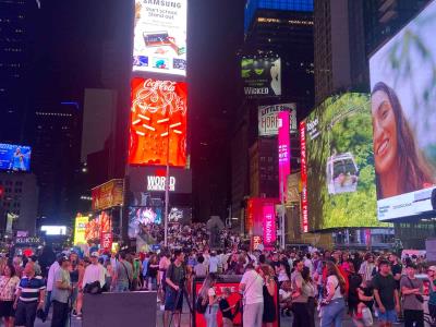 Así está Times Square tras tiroteo