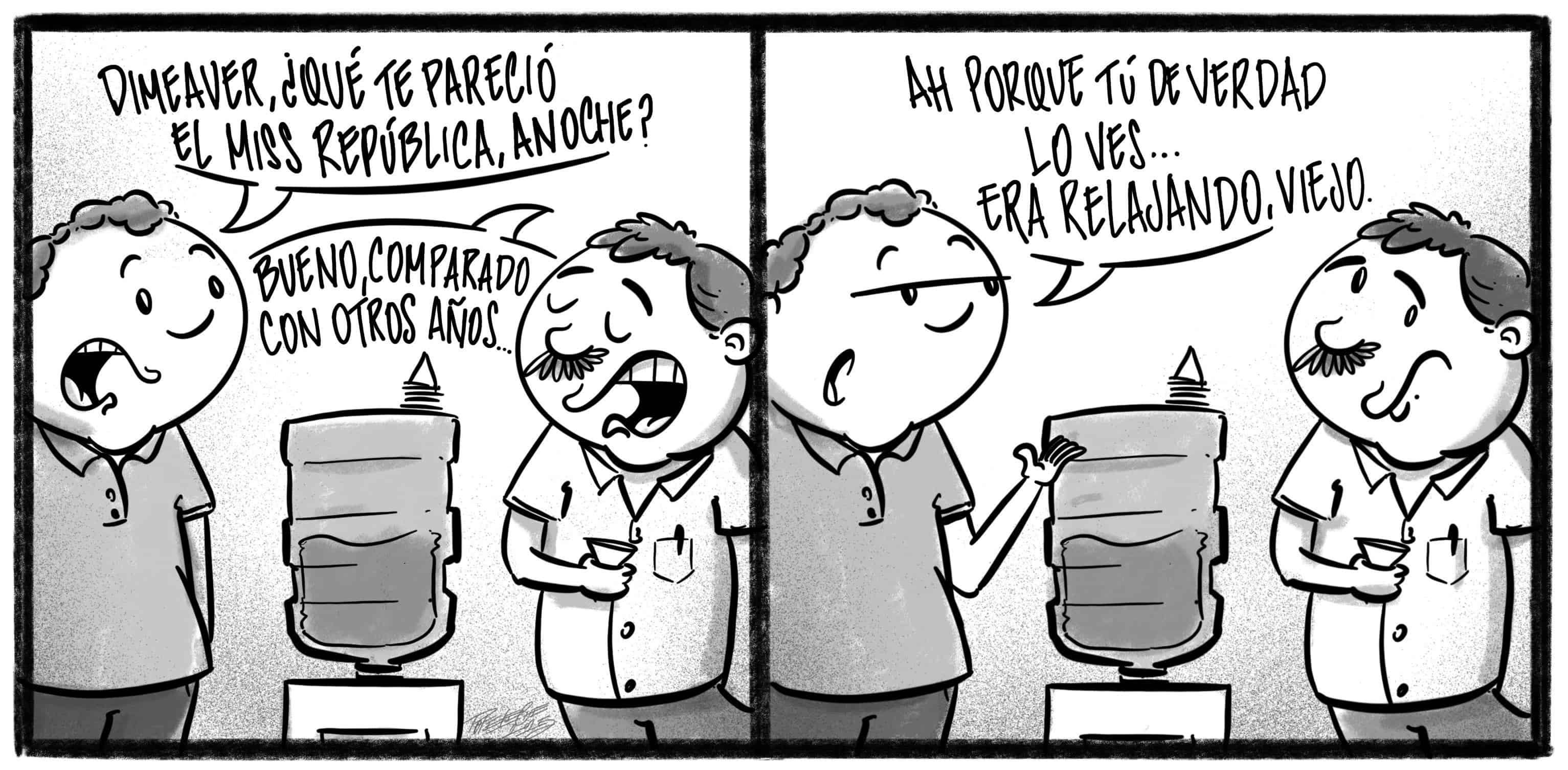 Caricatura de Noticiero Poteleche 11 agosto 2025