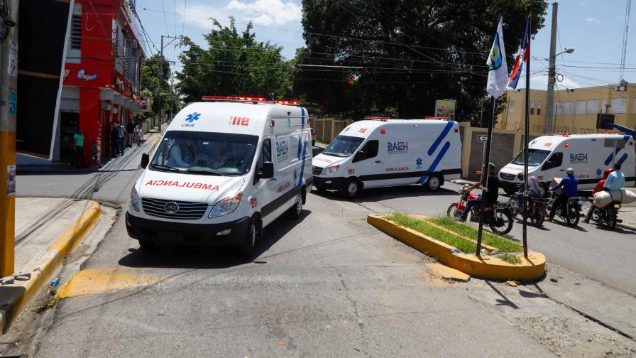Sistema 9-1-1 entrega ambulancias en Santiago Rodríguez para fortalecer latención interhospitalaria Sistema 9-1-1 entrega ambulancias en Santiago Rodríguez para fortalecer latención interhospitalaria