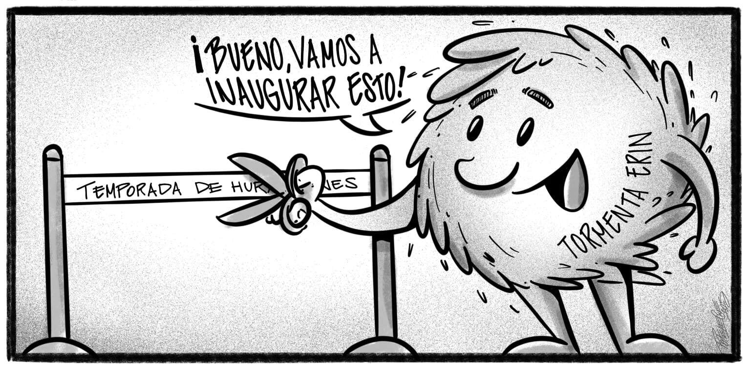 Caricatura de Noticiero Poteleche 12 agosto 2025