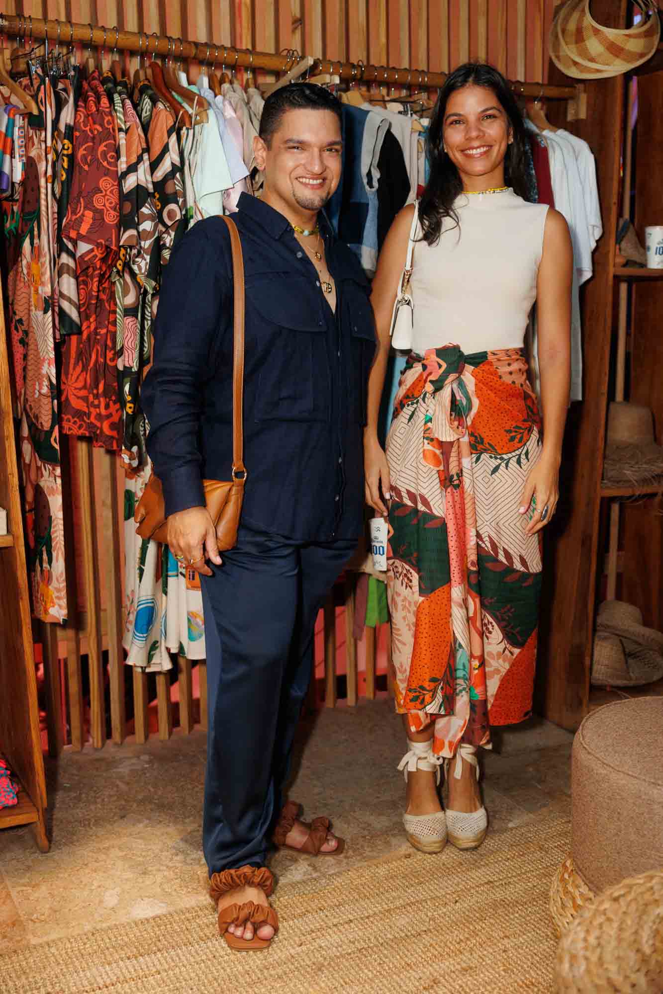 Mannelik Ortega y Shaina Alonzo.