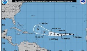 Se forma la tormenta tropical Erin en el Atlántico y podría convertirse en el primer huracán