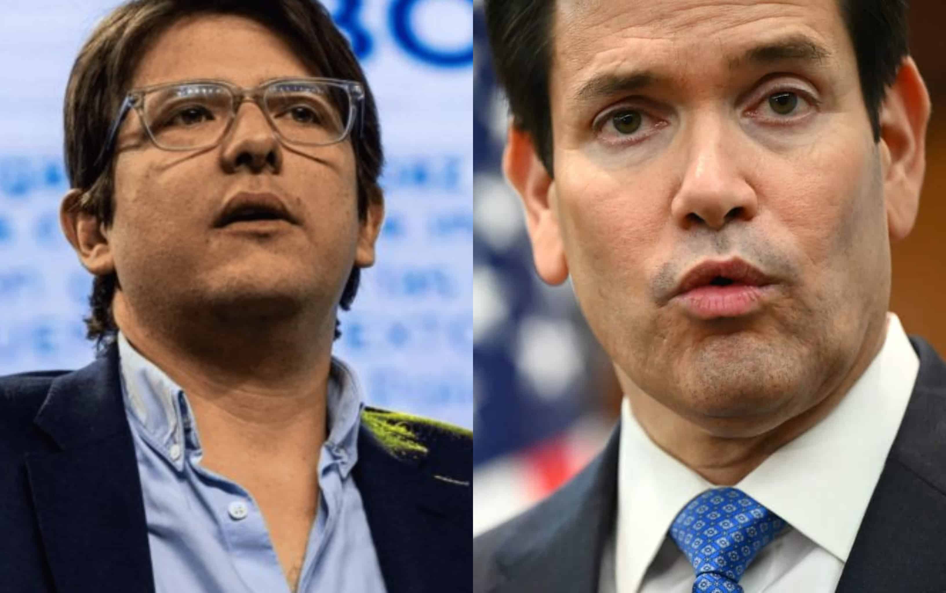 Marco Rubio, triste por la muerte de Miguel Uribe, demanda justicia con los responsables