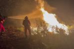 Sigue vivo en España el incendio en la zona de unas minas romanas Patrimonio Mundial de la Unesco