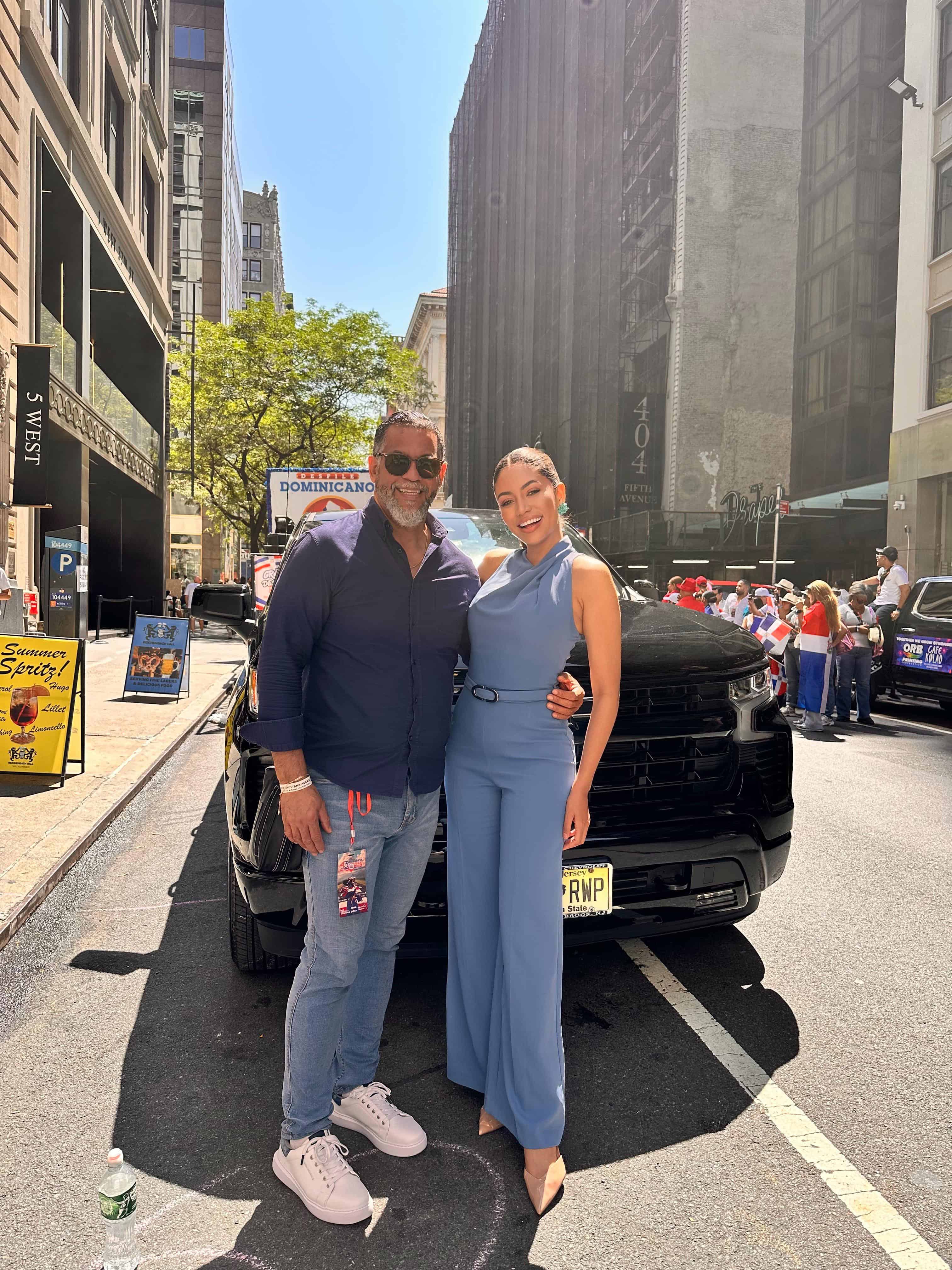 Jochy Jochy y Melissa Santos.