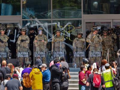 Pentágono planea unidad para disturbios internos