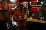 El Zócalo de Ciudad de México registró el domingo la lluvia más intensa desde 1952