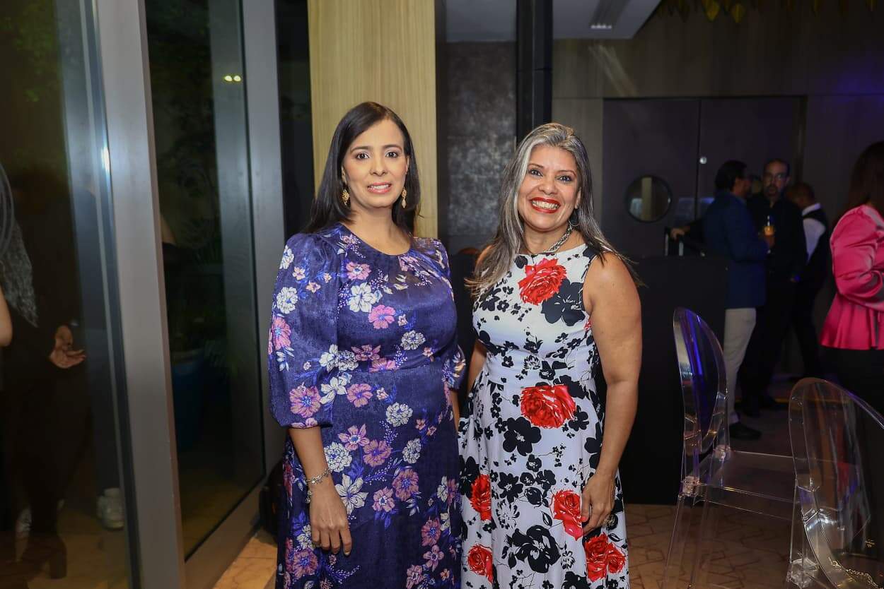 Danilda Feliz e Ivannova Santana. 
