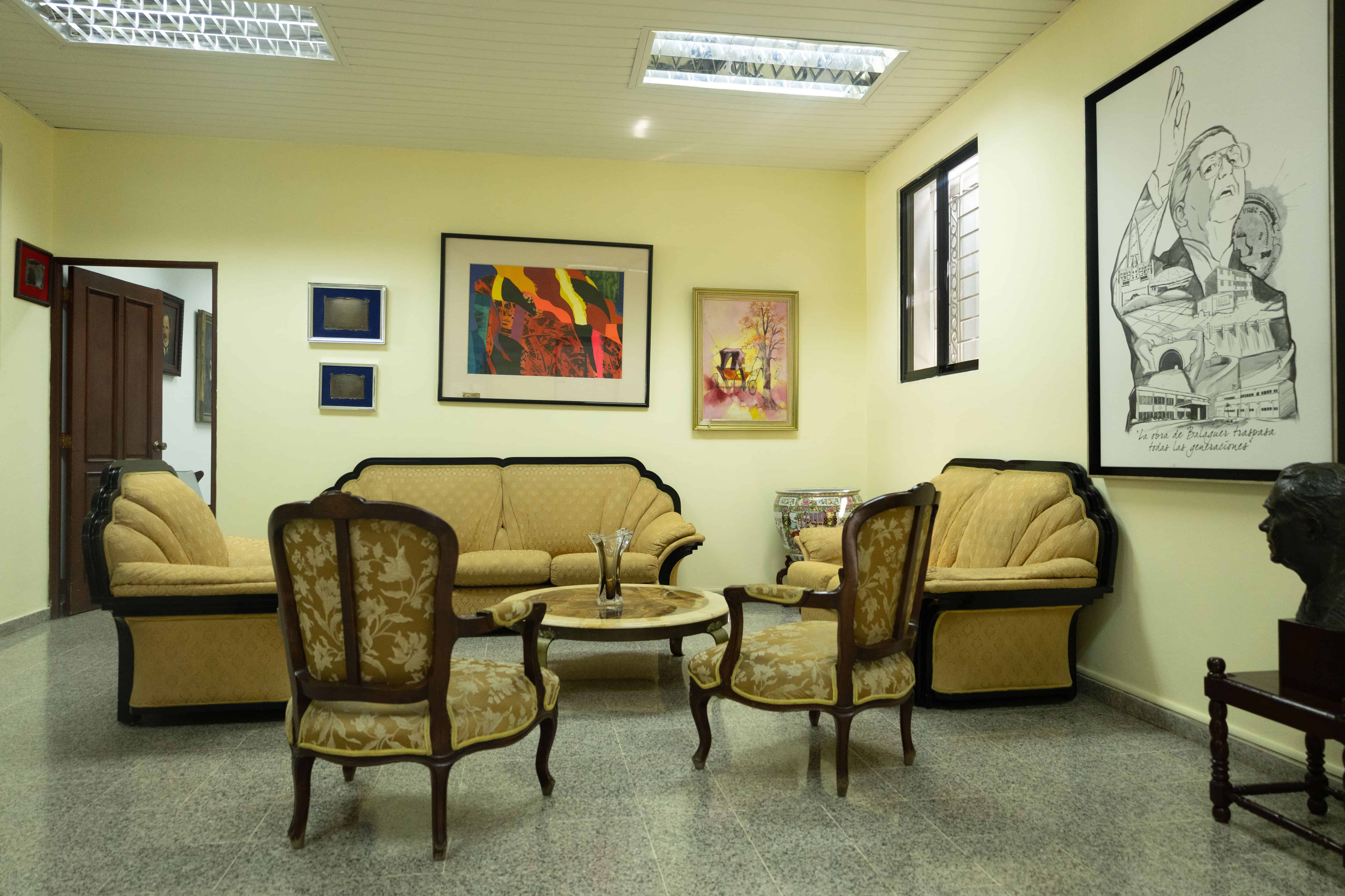 Casa de Joaquín Balaguer en la avenida Máximo Gómez, en el Distrito Nacional.