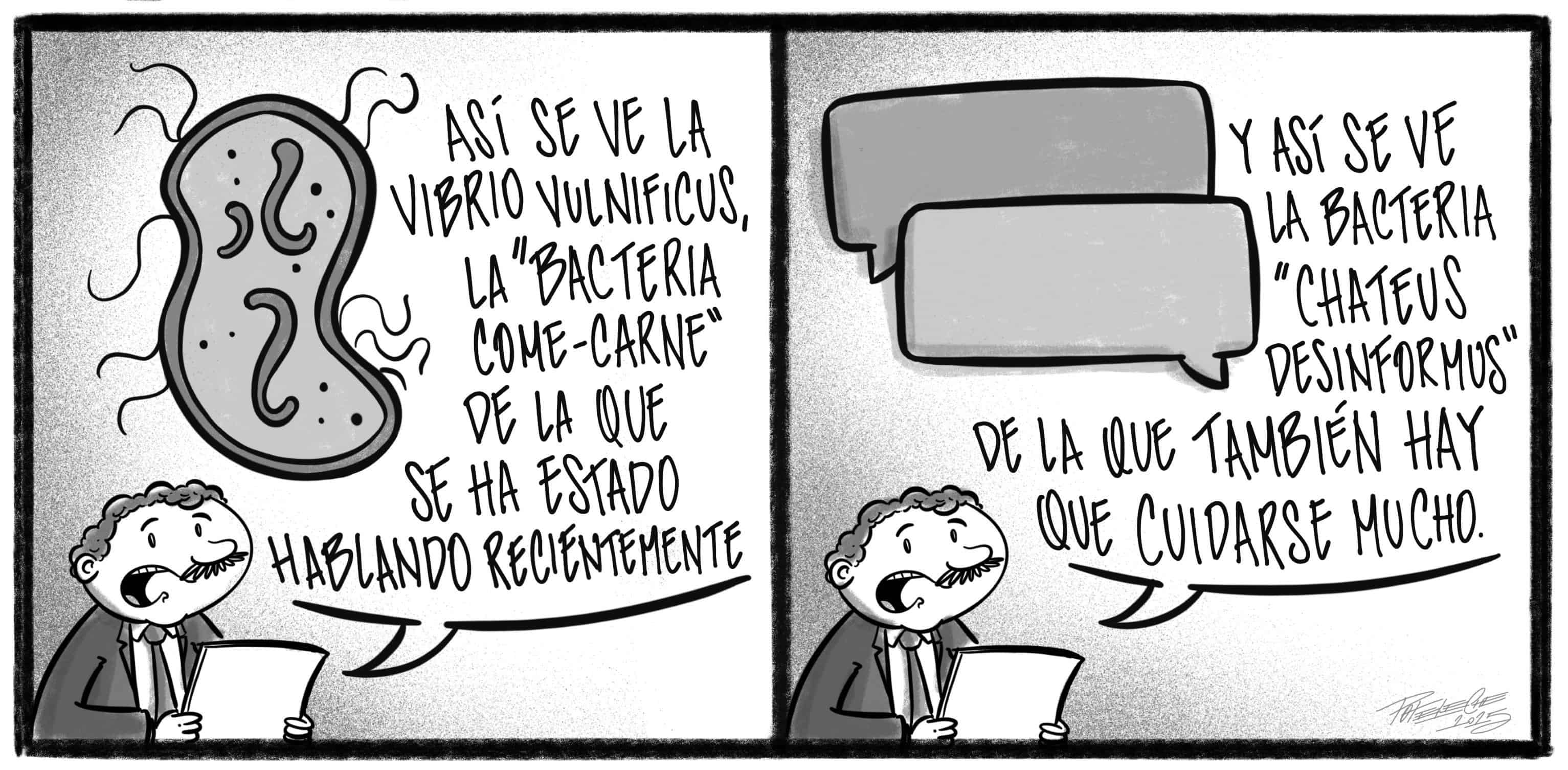 Caricatura de Noticiero Poteleche 13 agosto 2025