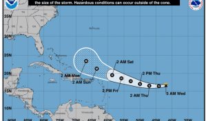 Erin comenzará a fortalecerse este miércoles y amenaza islas de las Antillas para el fin de semana Erin comenzará a fortalecerse este miércoles y amenaza islas de las Antillas para el fin de semana