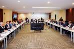 Magín Díaz sigue encuentros con líderes empresariales