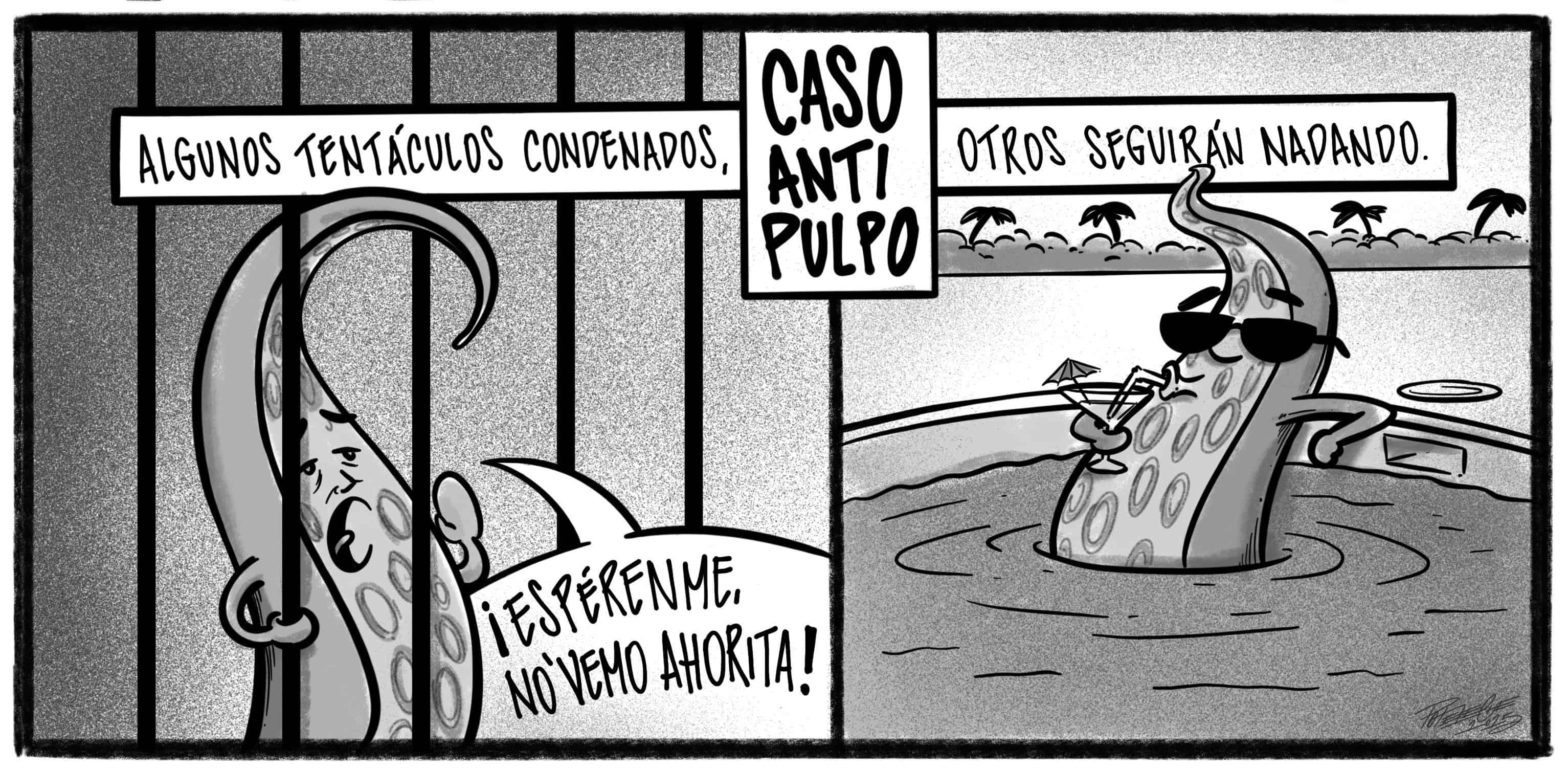 Caricatura de Noticiero Poteleche 15 agosto 2025
