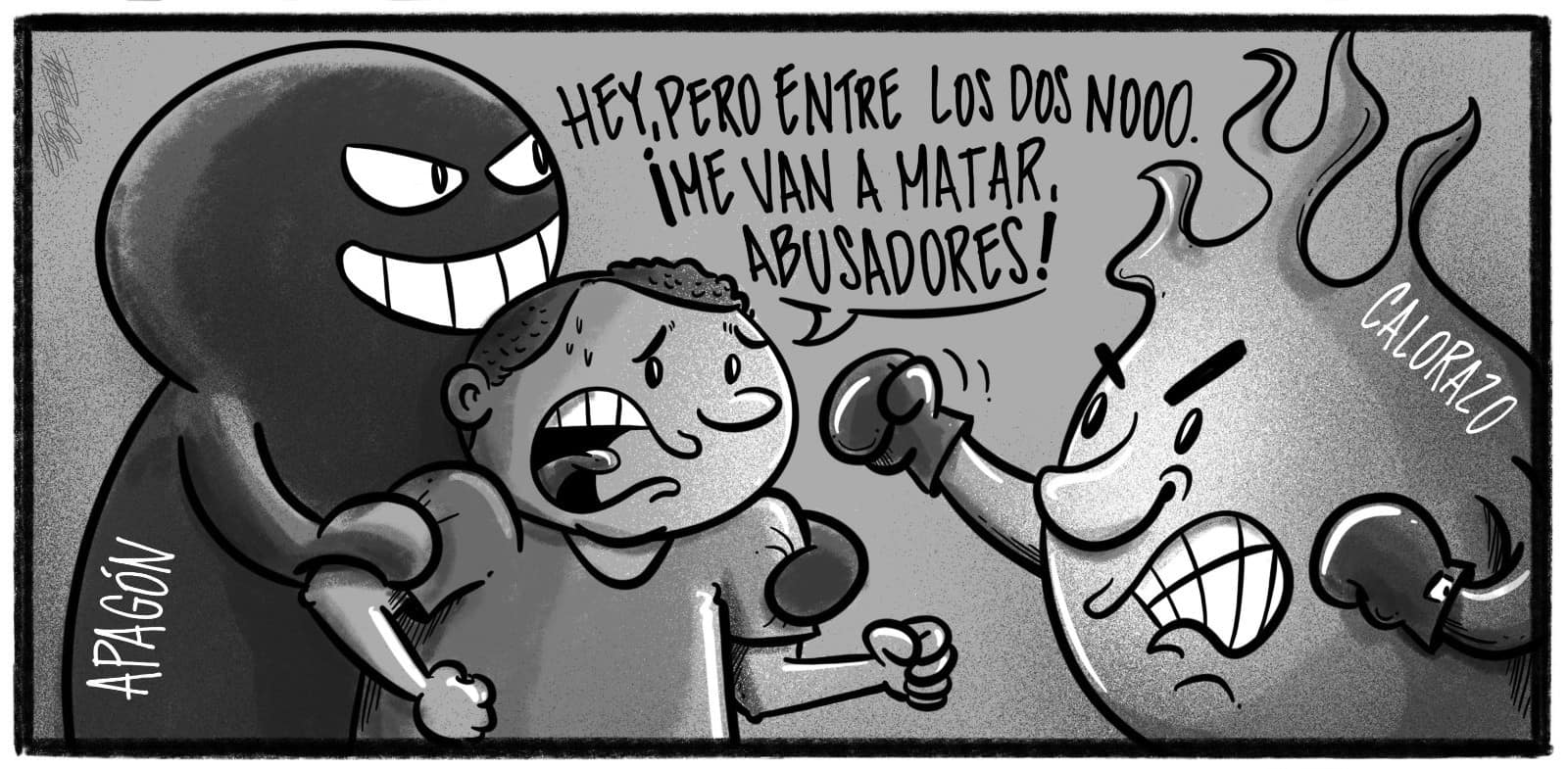 Caricatura de Noticiero Poteleche 16 agosto 2025