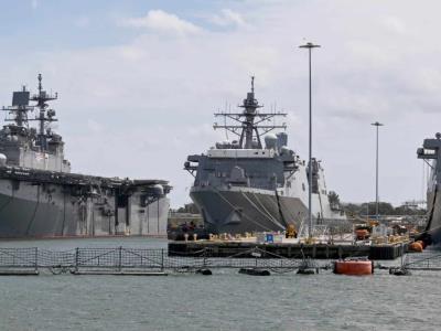 USS Iwo Jima en Puerto Rico tras captura de Nicolás Maduro
