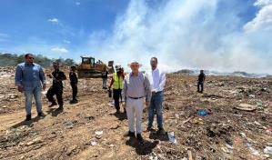 Jarabacoa enfrenta crisis ambiental por incendio en vertedero, advierte alcalde