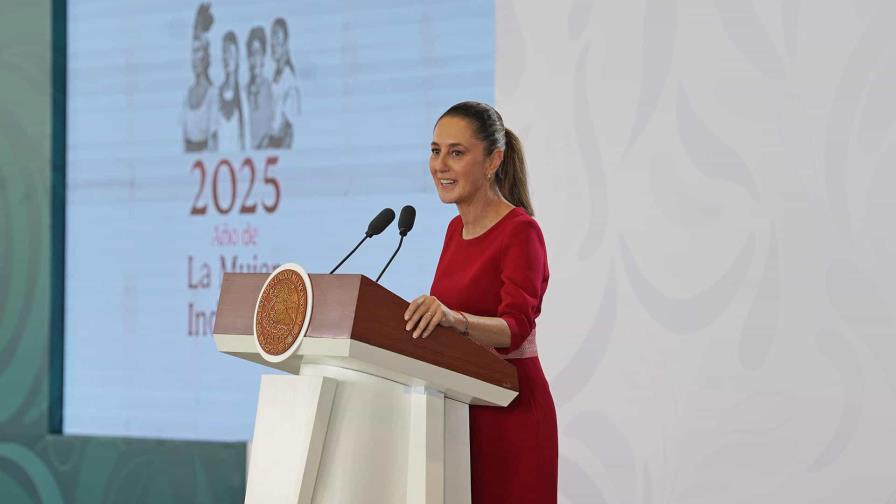 Presidenta de México asegura que despliegue de EE. UU. en el Caribe es en aguas internacionales