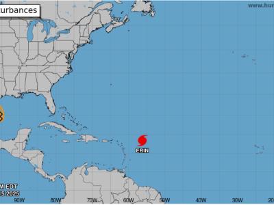 Puerto Rico bajo advertencia por tormenta tropical Erin