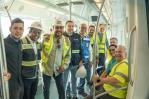 La línea 2C del Metro de Santo Domingo completa su cuarta prueba