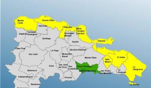 COE eleva a ocho las provincias en alerta amarilla por el huracán Erin