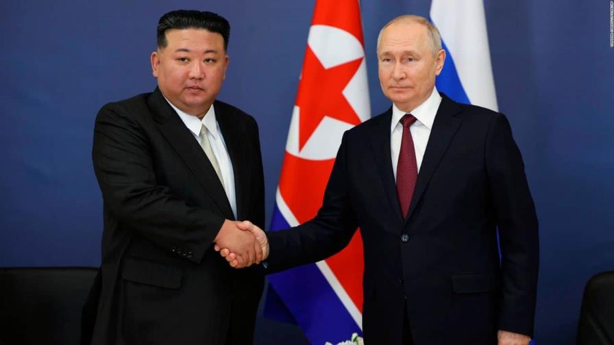Kim Jong-un elogia los lazos con Rusia en su primer discurso por el Día de la Liberación Kim Jong-un elogia los lazos con Rusia en su primer discurso por el Día de la Liberación