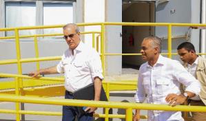 Presidente Abinader llega a Punta Catalina en medio de quejas por apagones