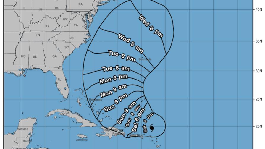 Erin se convierte en un huracán catastrófico de categoría 5