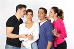 Vuelve al teatro "Los vecinos de arriba": la vida en pareja servida en clave de humor