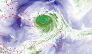 Lluvias por huracán Erin se sentirán en el Gran Santo Domingo a partir de horas de la tarde
