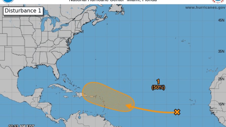 Vigilan un nuevo sistema que podría convertirse en ciclón tropical en el Atlántico