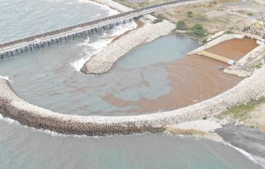Sargazo y huracán Erin sacan de servicio planta uno de Punta Catalina