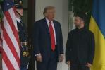 Zelenski es recibido por Trump a su llegada a la Casa Blanca Zelenski es recibido por Trump a su llegada a la Casa Blanca
