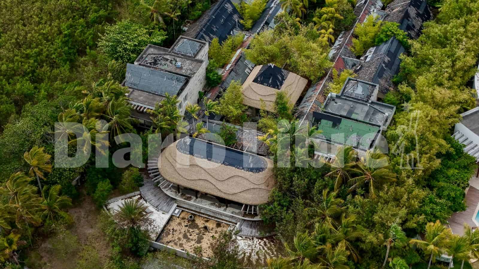 La villa La Caracola presenta avanzado deterioro. 