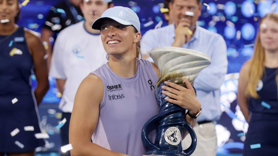 Iga Swiatek vence a Paolini y gana su primer WTA 1000 de Cincinnati
