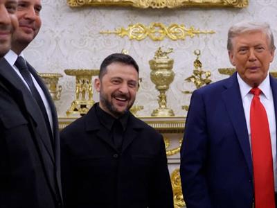 Volodímir Zelenski vuelve por tercera vez a la Casa Blanca