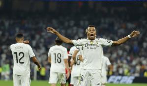 Mbappé salva un frío estreno; rescata al nuevo Real Madrid en su estreno liguero