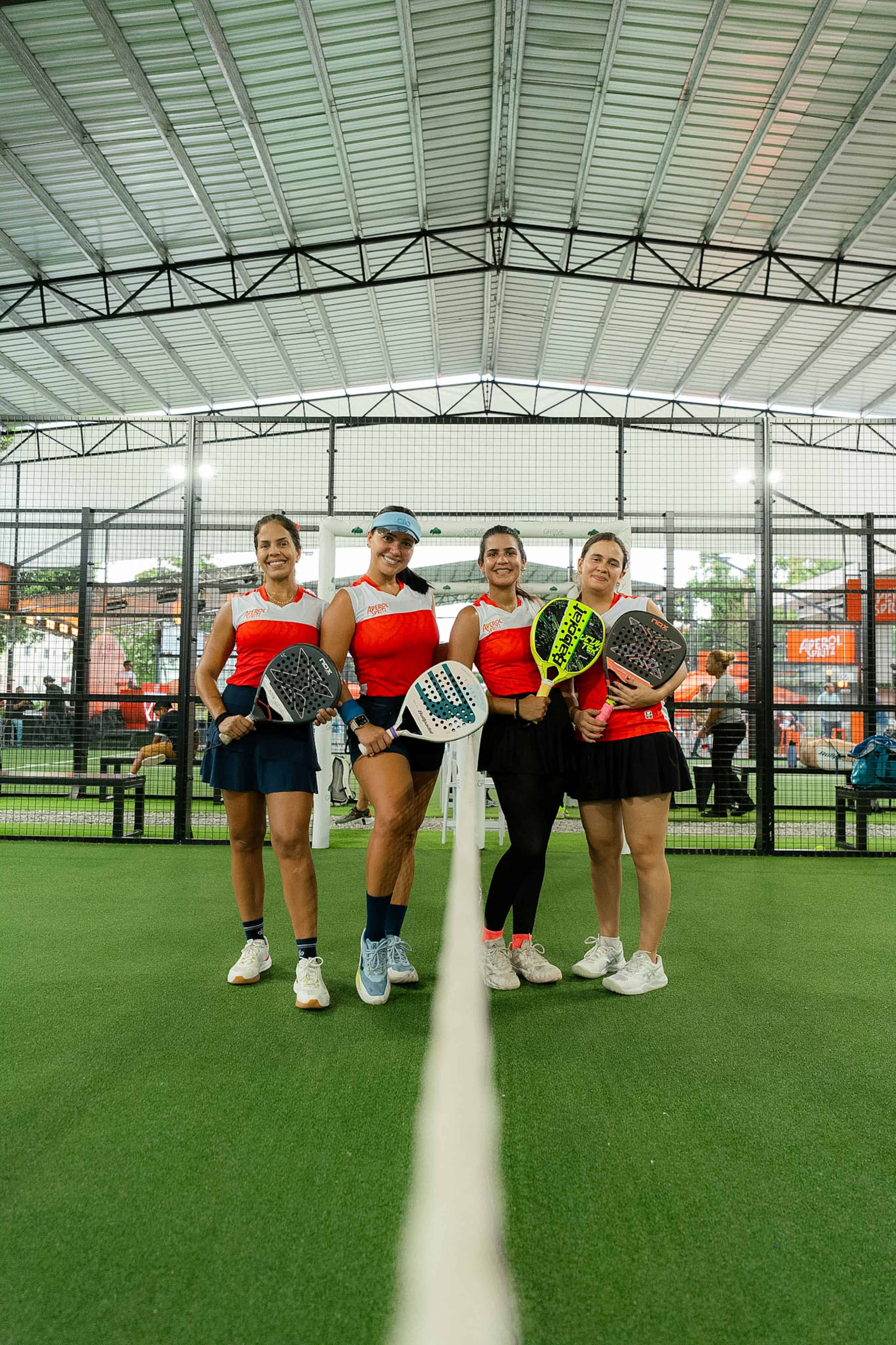 Nicole Goyco, Jessica Barrios, Emilia Rodríguez y Valentina Vilardo.