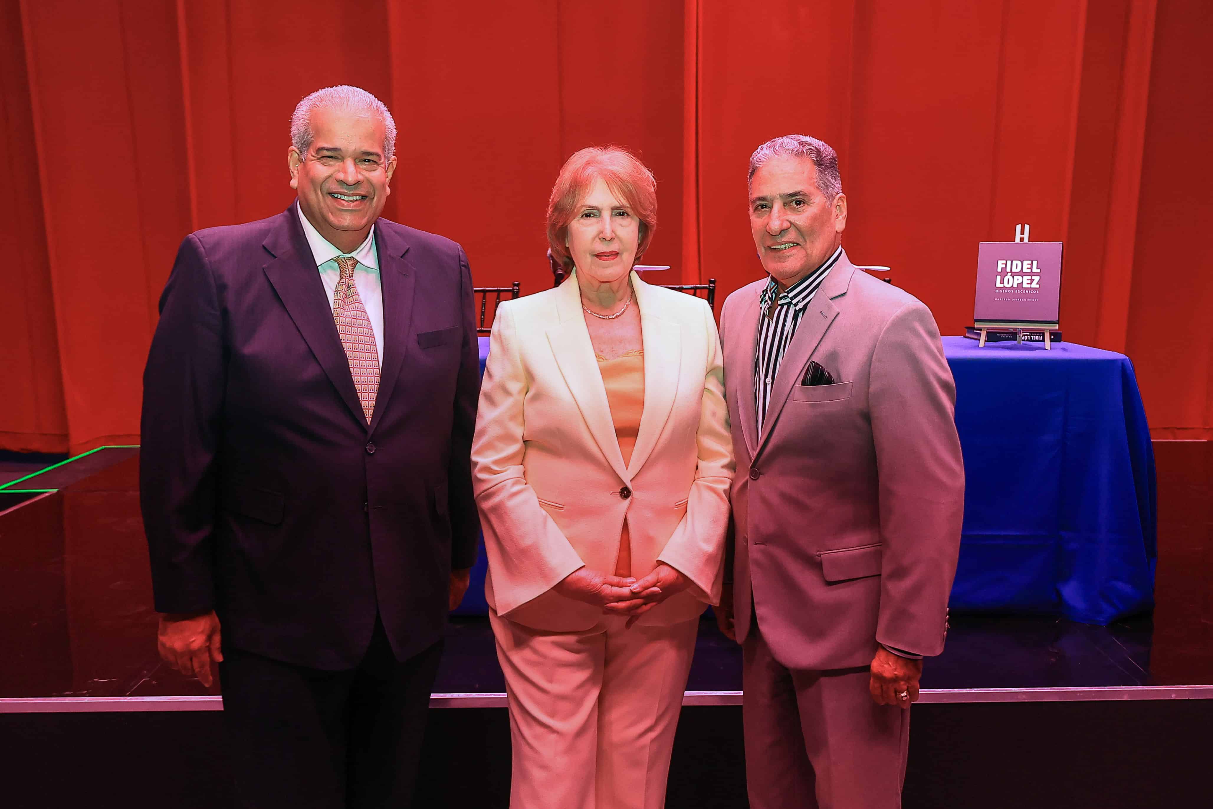 Pedro Vargas, Carmen Heredia y Niní Cáffaro.