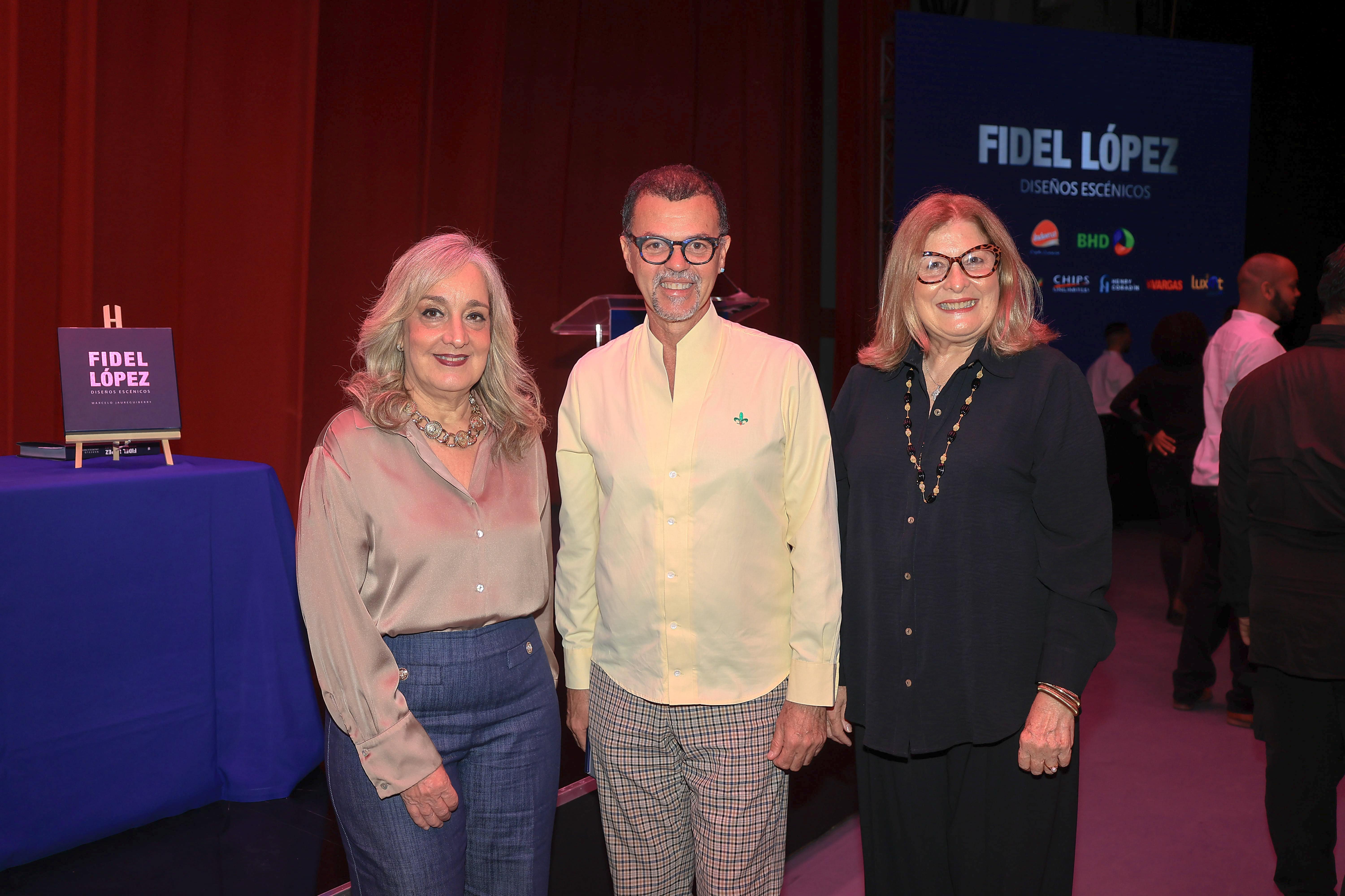 Lissette Troncoso, Sócrates McKinney y Mirka Morales.