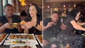 Camioneta irrumpe en restaurante y arrolla a una pareja de influencers